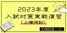 入試対策実戦演習（土曜特訓）